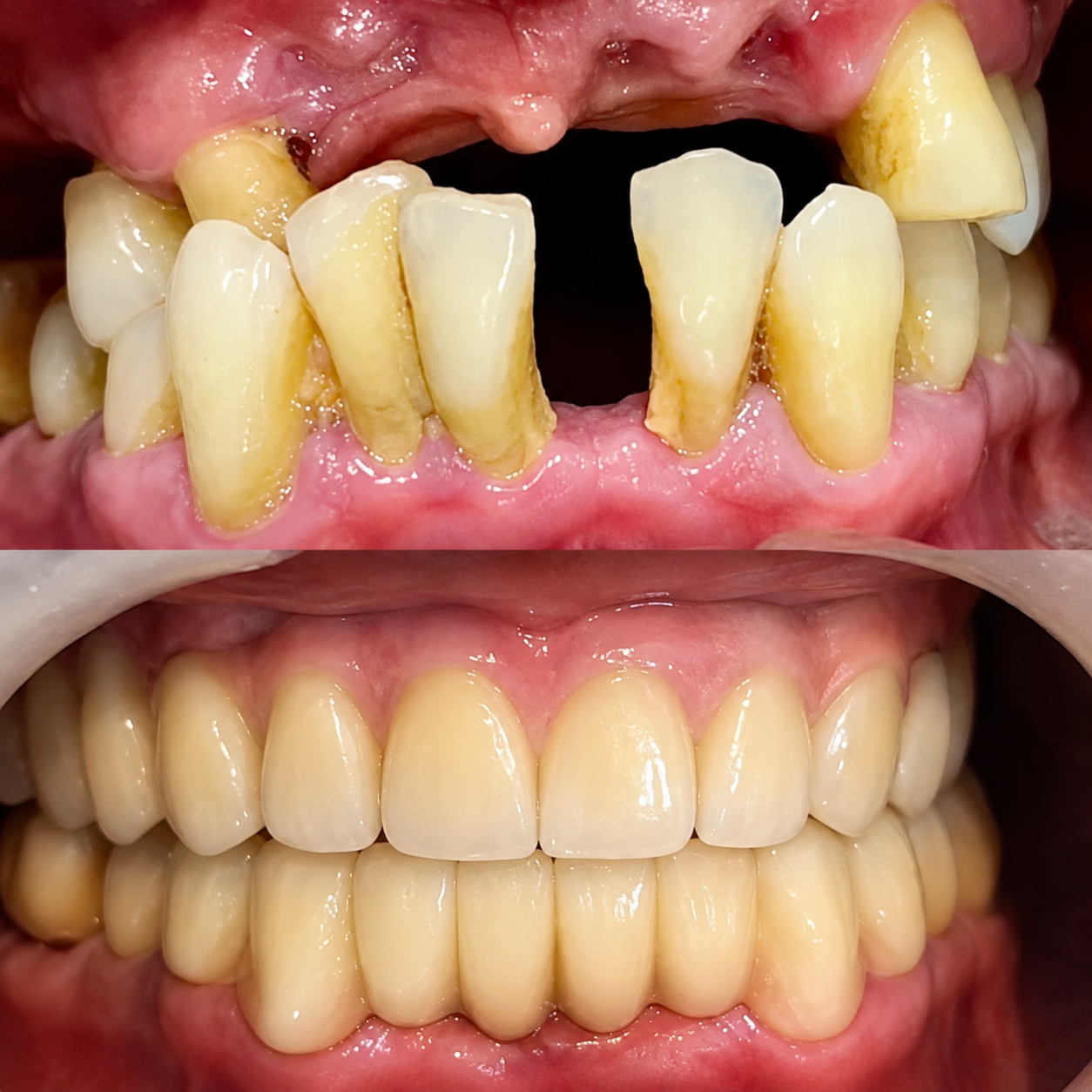 Broken Tooth Before Treatment